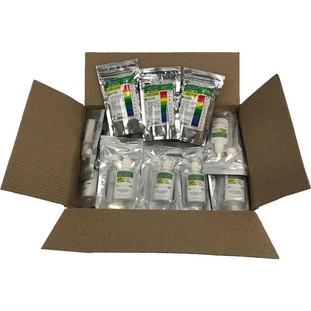 Viagrow 1 oz. pH Test Kit Drops (48-Count) VPHTK-50