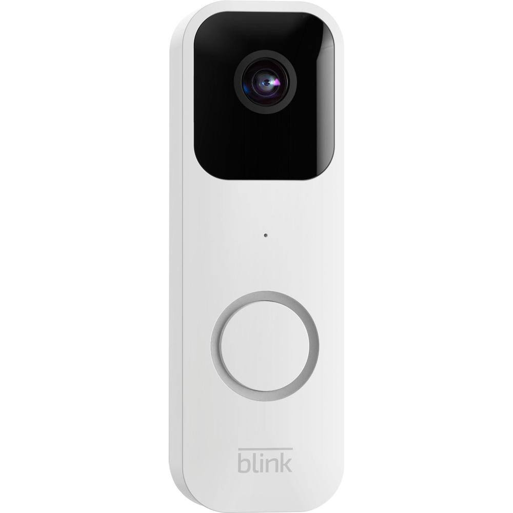 Blink Video Doorbell Battery or Wired - Smart Wi-Fi HD Video Doorbell Camera in White B08SGKLDRV