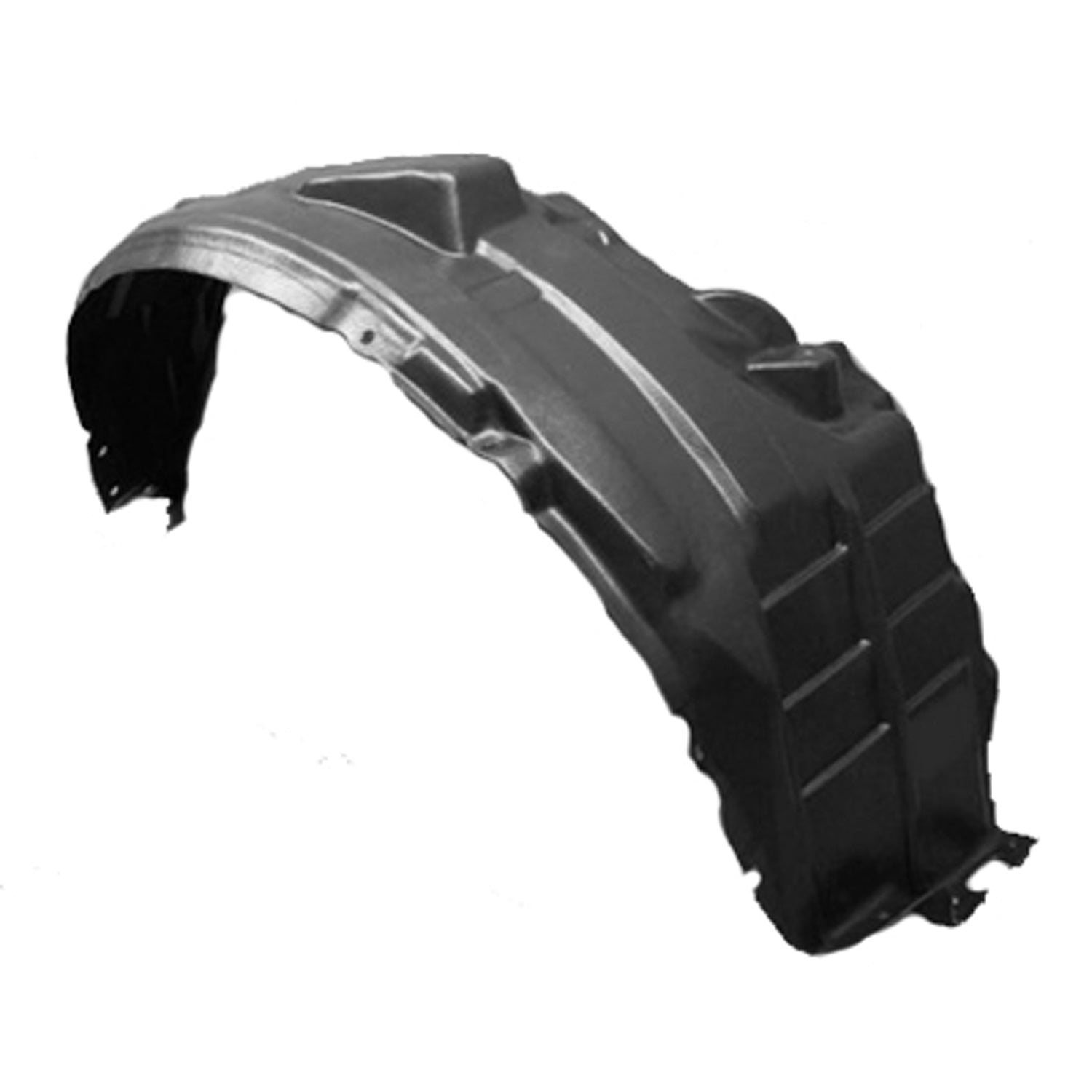 New Standard Replacement Front Right Fender Liner， Fits 2007-2013 Mitsubishi Outlander