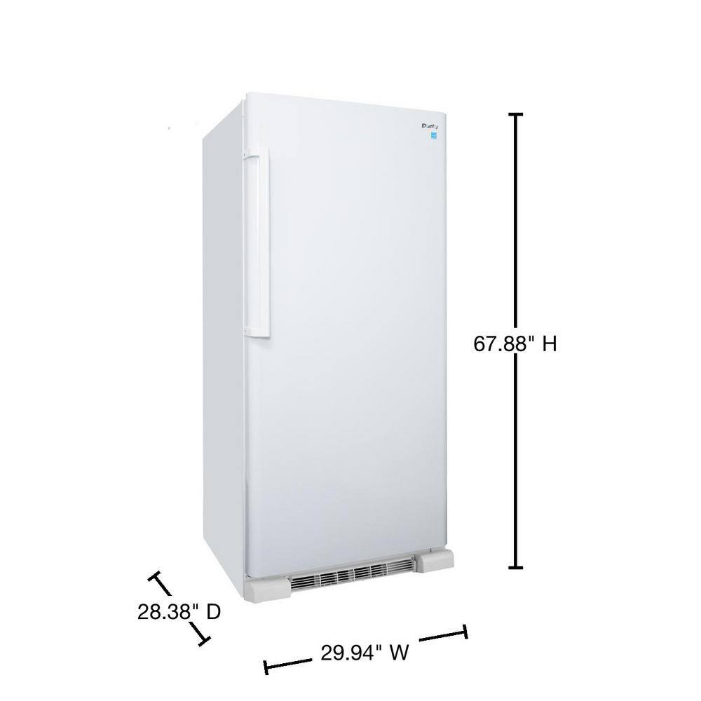 Danby Designer 29.94 in. 17.0 cu. ft. Freezerless Refrigerator in White DAR170A3WDD