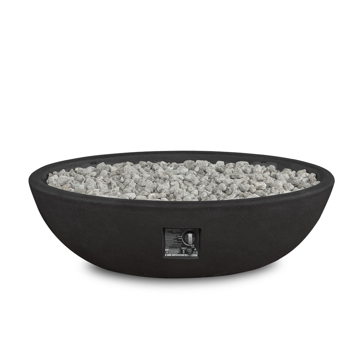 Lakeview Creekwood 48-Inch Oval Propane Gas Fire Bowl