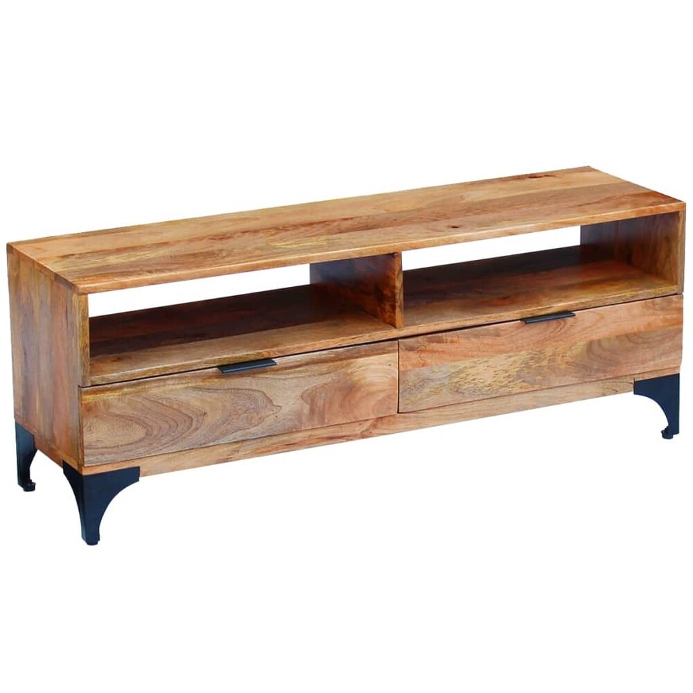 vidaXL TV Stand Mango Wood 47.2\