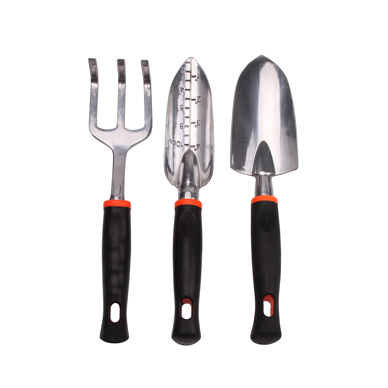 Custom Professional 3pcs Household Gardening Tool Set Garden Hand Tool Shovel Spade Rake