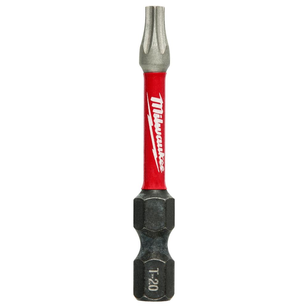 Milwaukee SHOCKWAVE 2 in. T20 Impact Driver Bits 5PK 48-32-4684 from Milwaukee