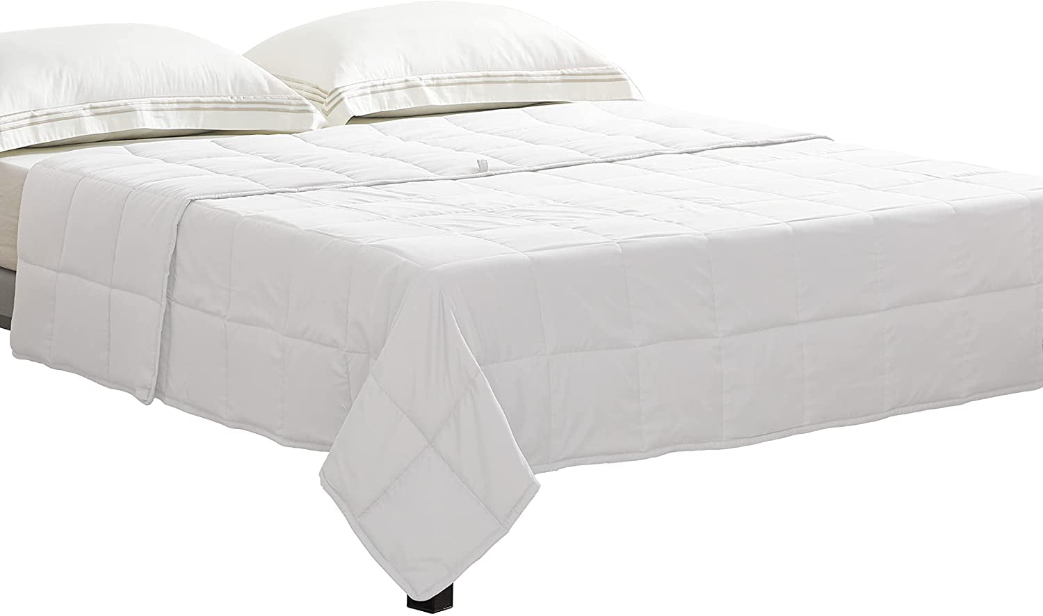 Exclusivo Mezcla White Weighted Blanket (60