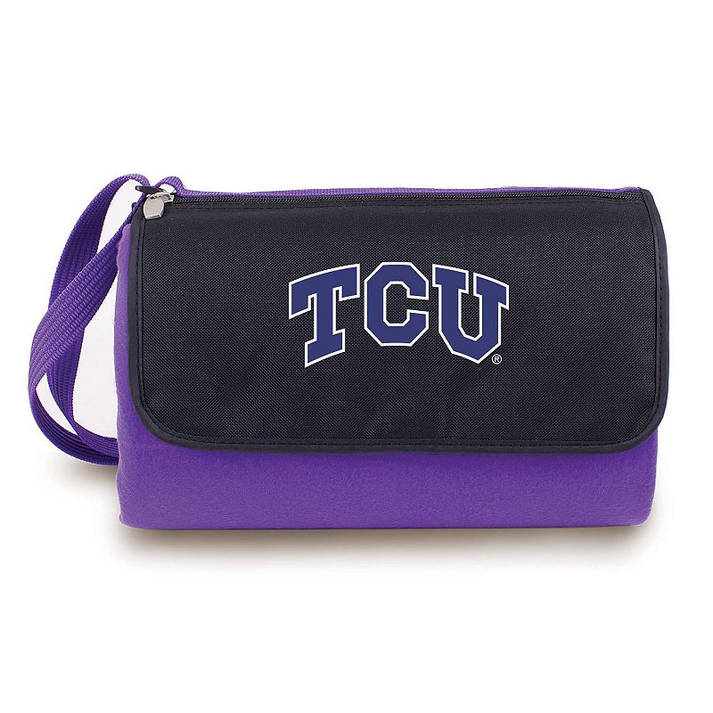 Picnic Time TCU Horned Frogs Blanket Tote