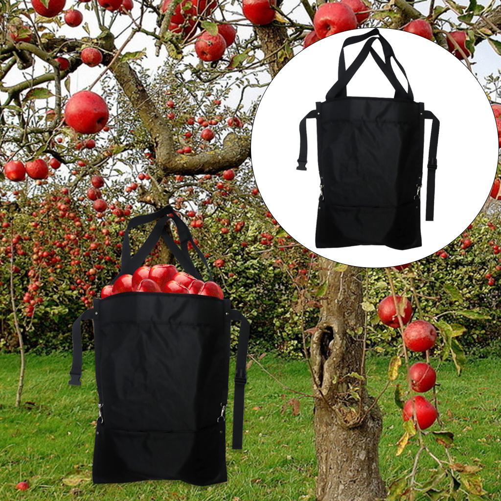 Fruit Picking Apron Adjustable Harvest Garden Picking Apron Apples