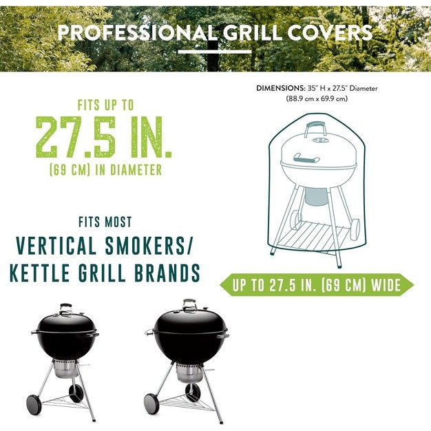 Patio Companion Professional Grill Cover 5 Year Warranty Heavy grade Uv Blocking Material Waterproof And Weather Resistant