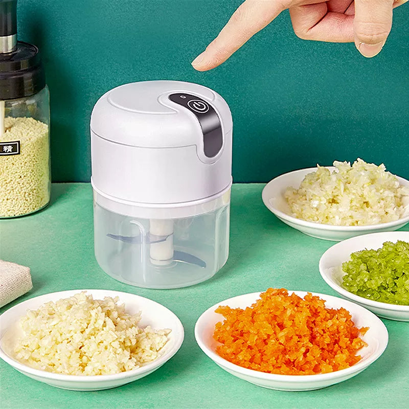 Masher Machine Garlic Chopper USBMeat grinder mini Vegetable chopper Food processor Blender Kitchen tools Meat grinder ai