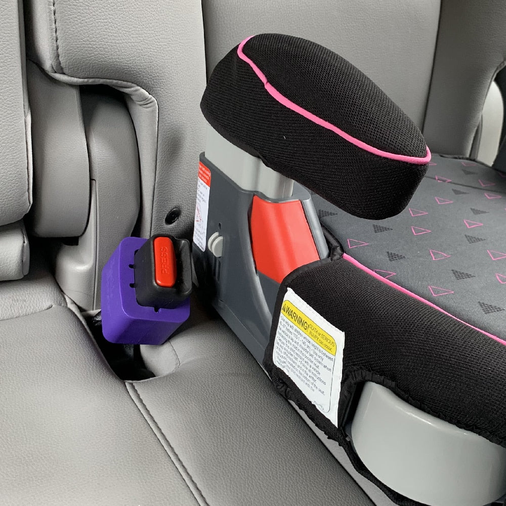 Buckle Booster 3-Pack for Seat Belts Stands Your Receptacle Up for Easy Reach - No More Floppy Buckle