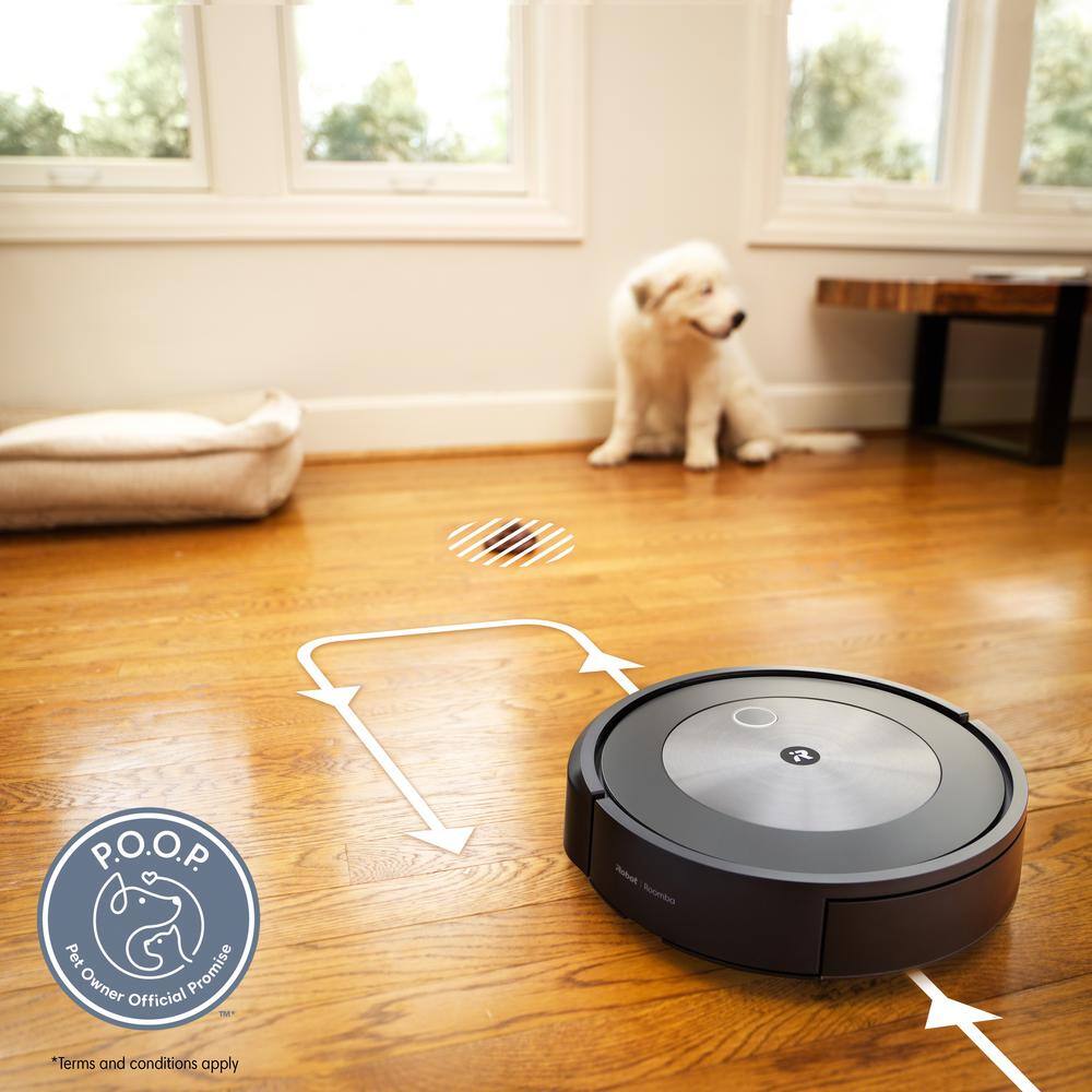 iRobot Roomba J7 7150 Robot Vacuum with Smart Mapping Identifies and avoids obstacles like pet waste  cords j715020