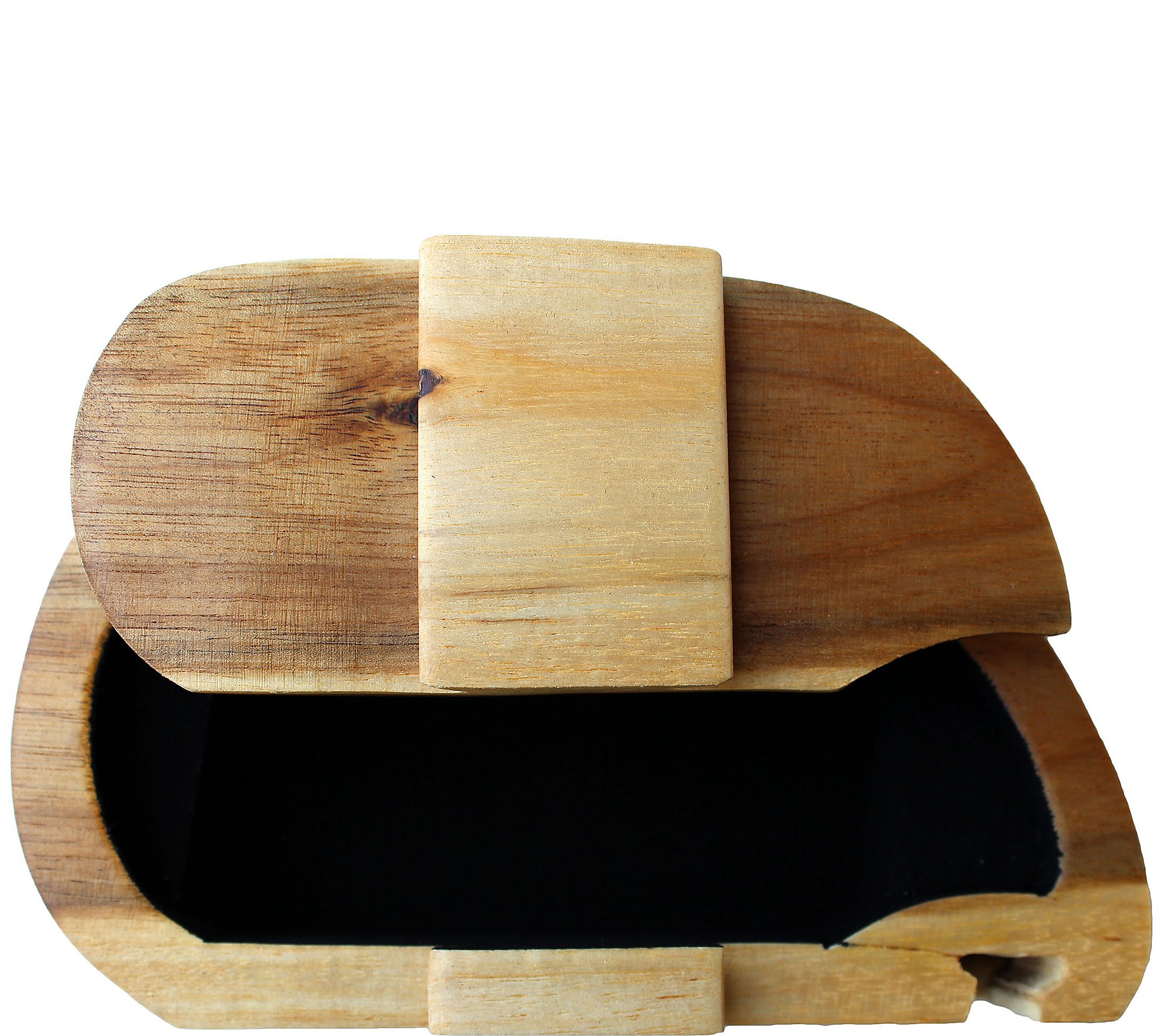 Carver Dan's Surfer Puzzle Box with Magnet Closures