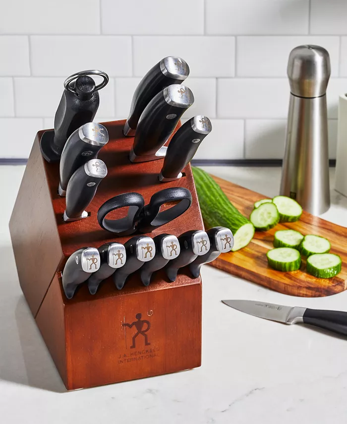 J.A. Henckels Forged Elite 15 Piece Knife Block Set