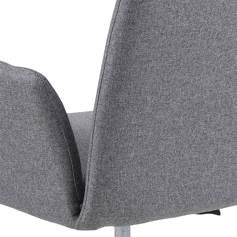 ISLA Office Chair - Light Grey & Black