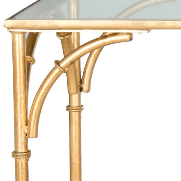 SAFAVIEH Maurice Gold Console Table - 63