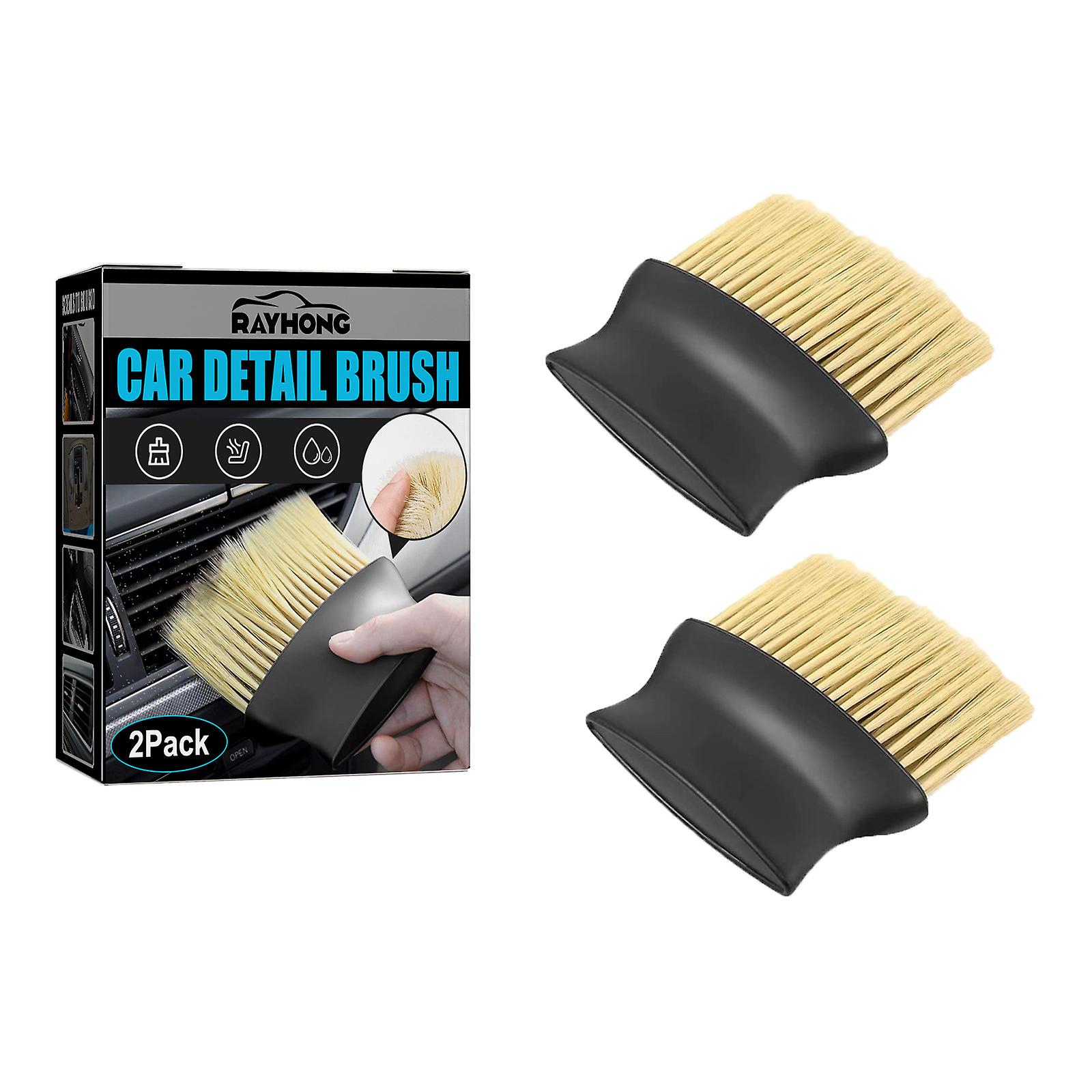 Car Interior Detail Cleaning Brush Crevices Tire Air Conditioning Cleaning Brush Air Outlet Details Multifunctional