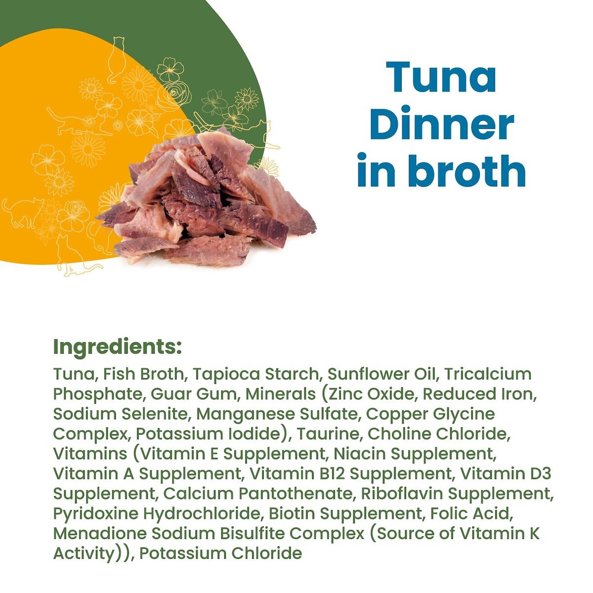 Almo Nature Daily Complete Tuna Dinner In Broth Canned Cat Food