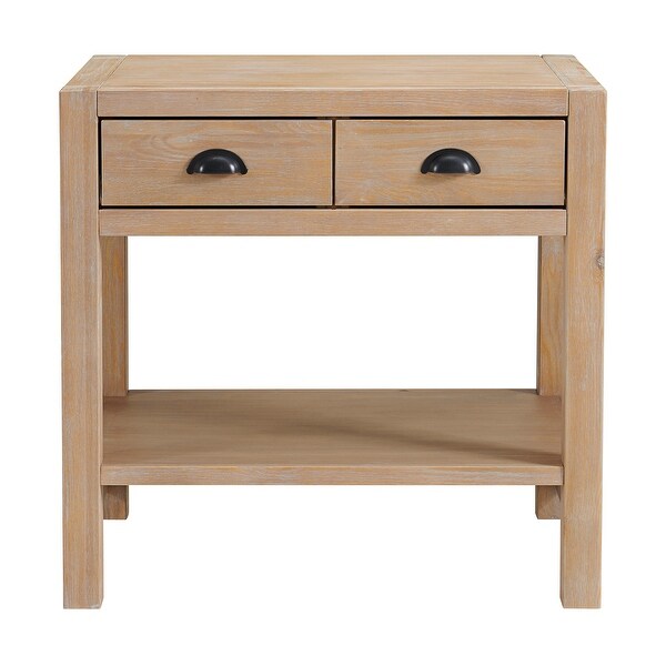 Arden 2-Drawer Wood Nightstand - - 35682851