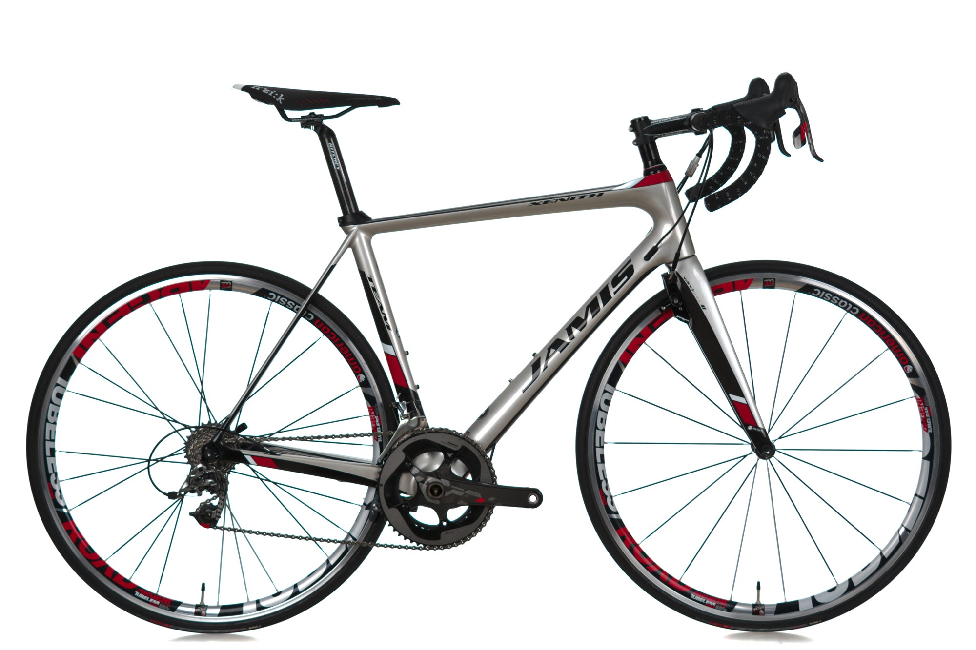 2015 Jamis Xenith Team Carbon Road Bike 56cm Large SRAM Red 22 American Classic