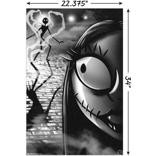 Trends International Disney Tim Burton x27 s The Nightmare Before Christmas Jack And Sally Unframed Wall Poster Prints