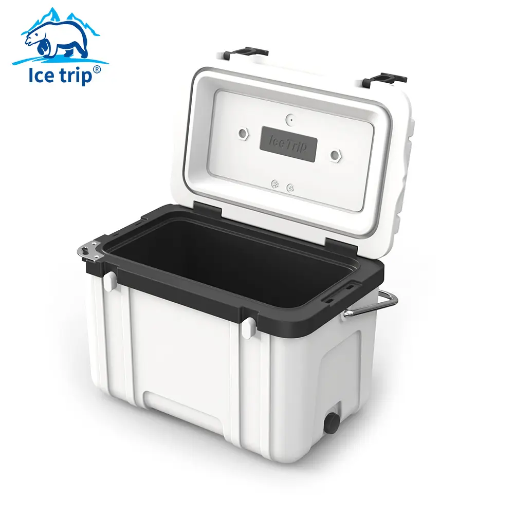 26L Camping Outdoor Hiking Hard Plastic Cold Storage Box Portable Seafood Insulation Cool Box