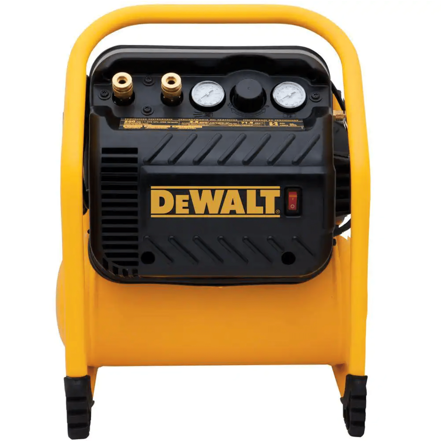 Dewalt 2.5 Gal. Portable Electric Heavy Duty 200 PSI Quiet Air Compressor， DWFP55130