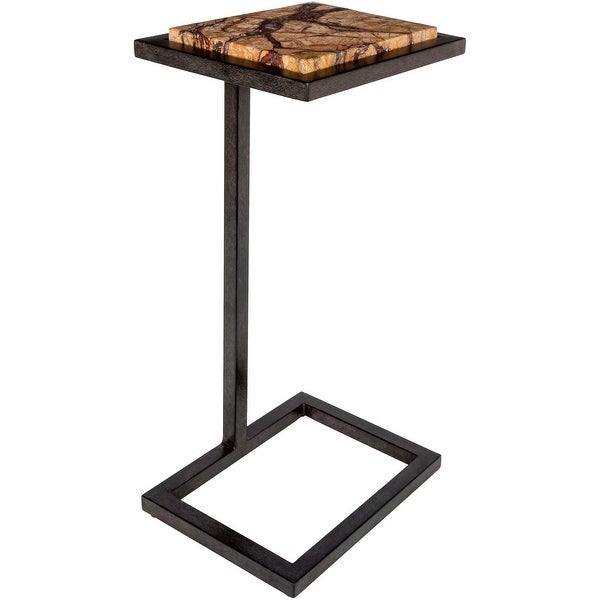 Artistic Weavers Trarna Contemporary Marble Topped End Table - 23