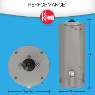 Rheem Performance 98 gal. Tall 6 Year 75100 BTU Ultra Low NOx Natural Gas Water Heater XG98T06EN76U1