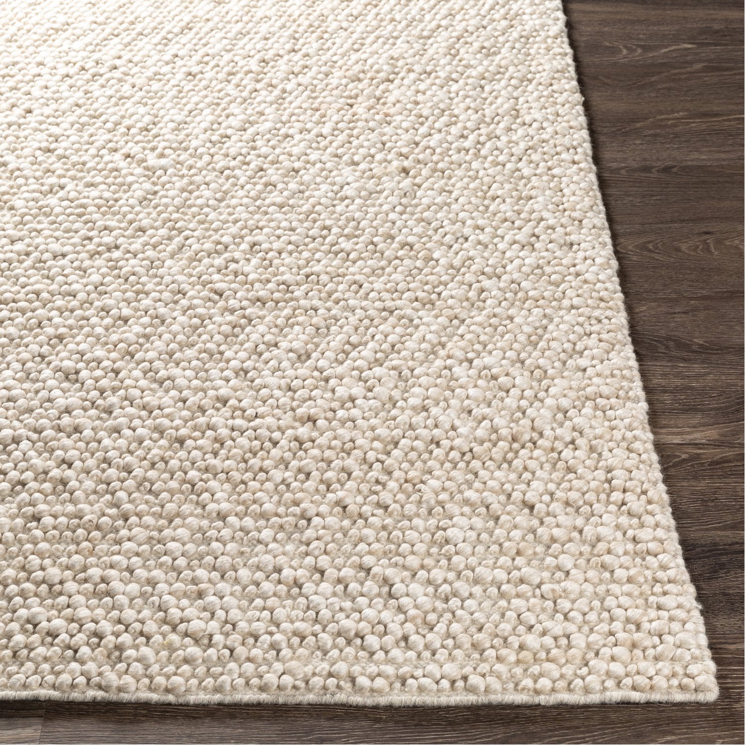 Como Hand Woven Rug in Khaki, Ivory