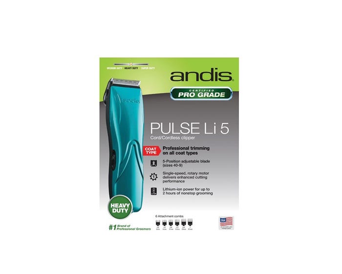 Andis Pulse Li 5-In-1 Cordless Clipper 73515