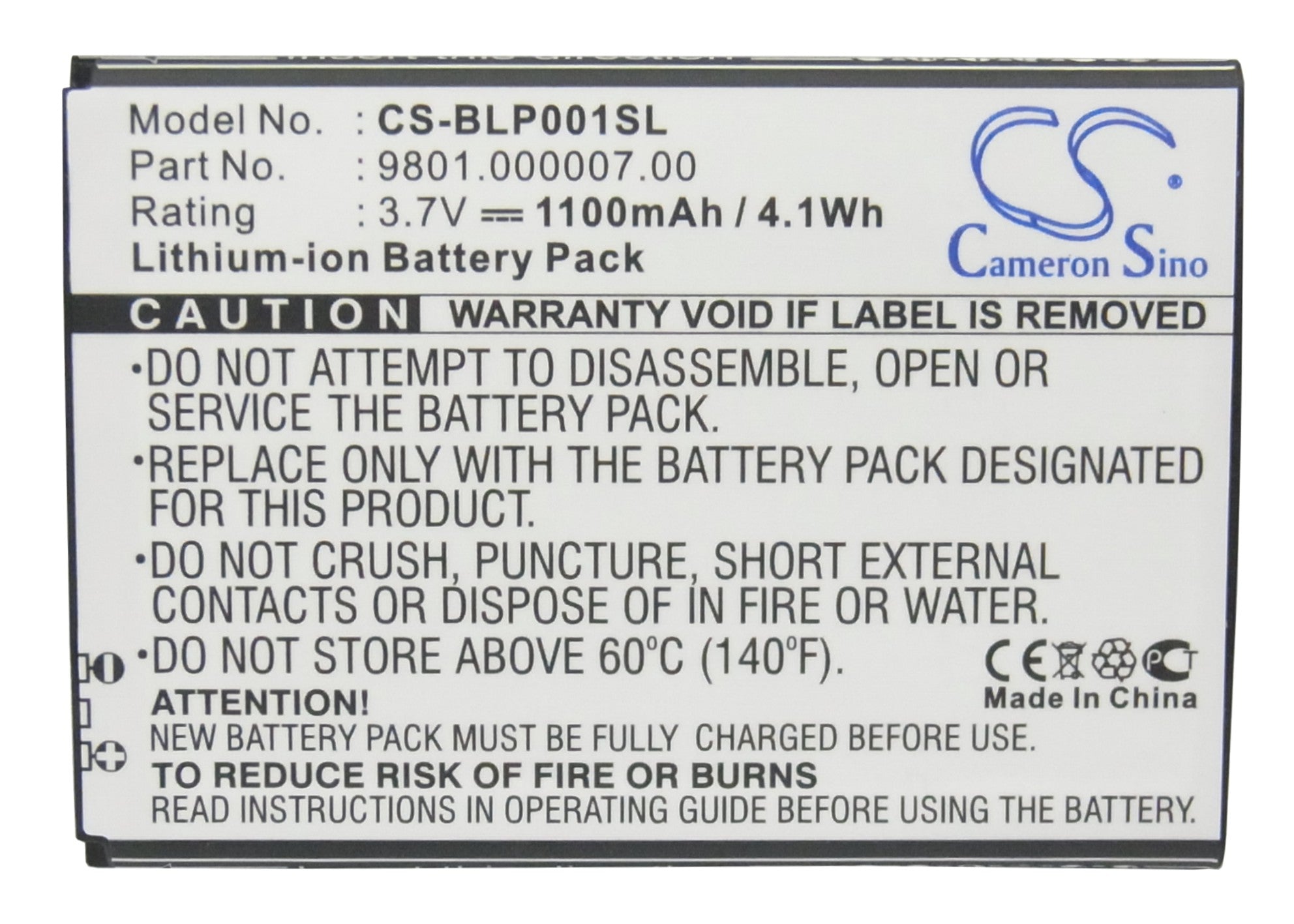 Blaupunkt America Replacement Battery BatteryClerkcom Mobile Phone