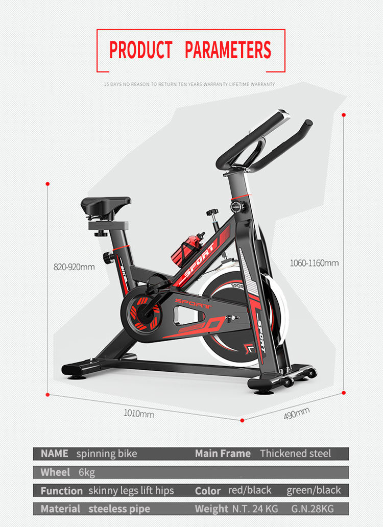 Hot Sale Exercise Bicycle Fitness Equipment Spinning Bike For Gym