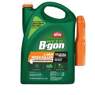 Ortho Weed B-gon 1 gal. Lawn Weed Killer Ready-To-Use plus Crabgrass Control with Trigger Sprayer 042521005