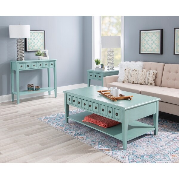 Sadie 38-inch Distressed Console Table