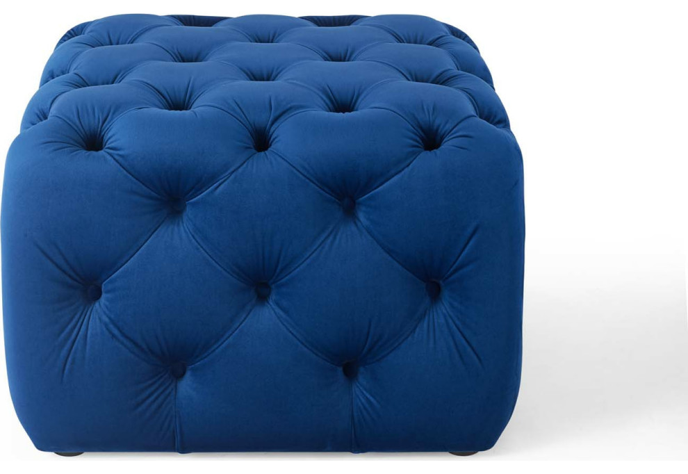 Nevaeh Ottoman   Contemporary   Footstools And Ottomans   by HedgeApple  Houzz