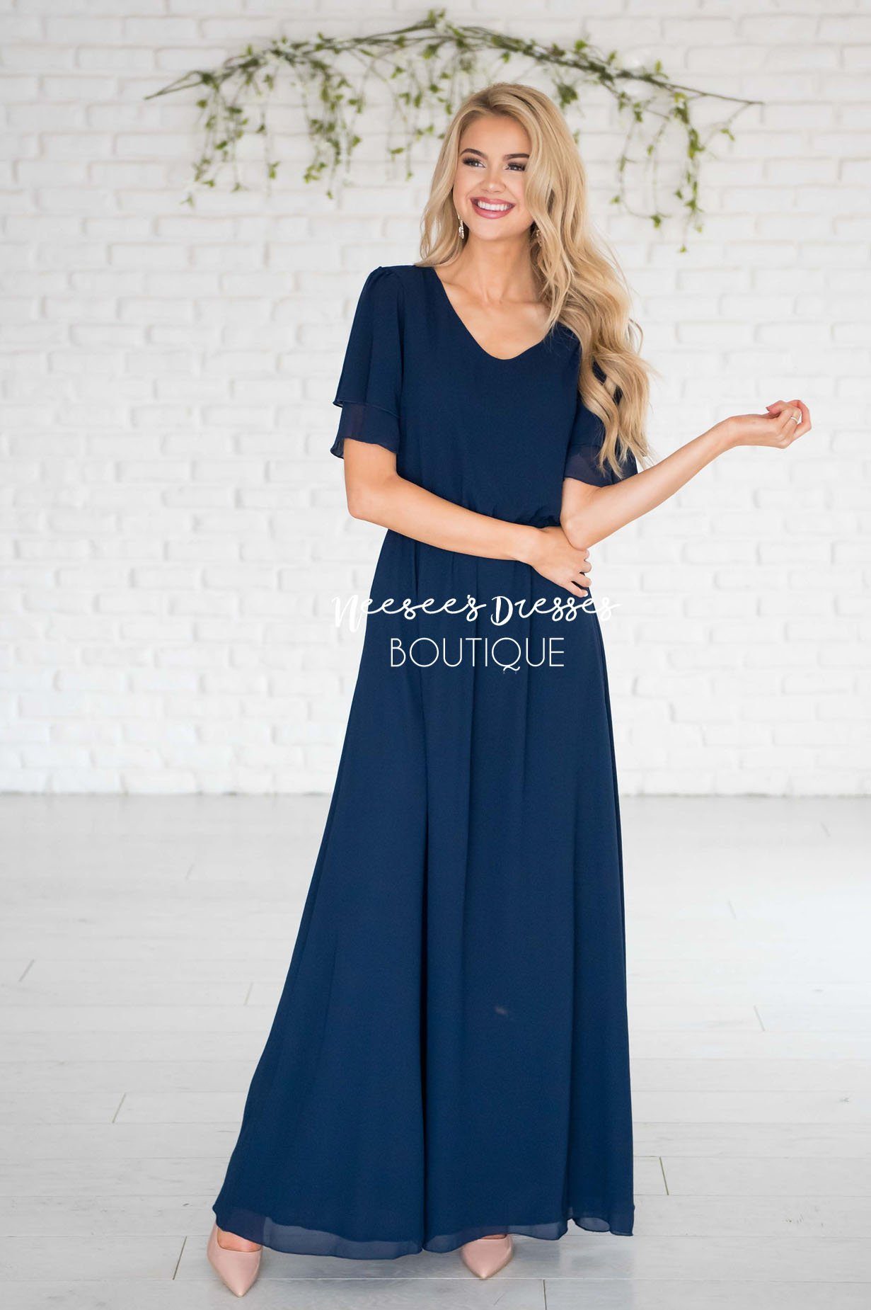 The Chloe Chiffon Maxi Dress