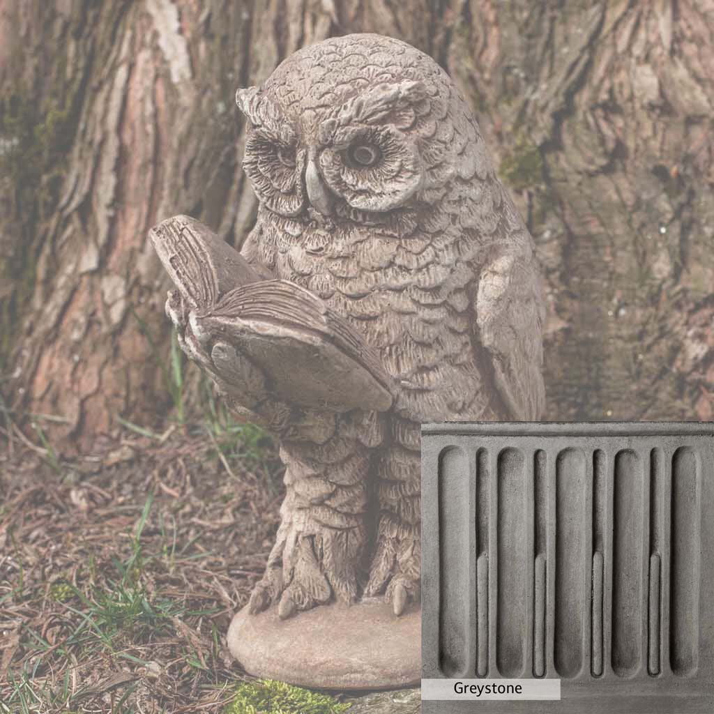 Campania International Scholarly Owl Statue