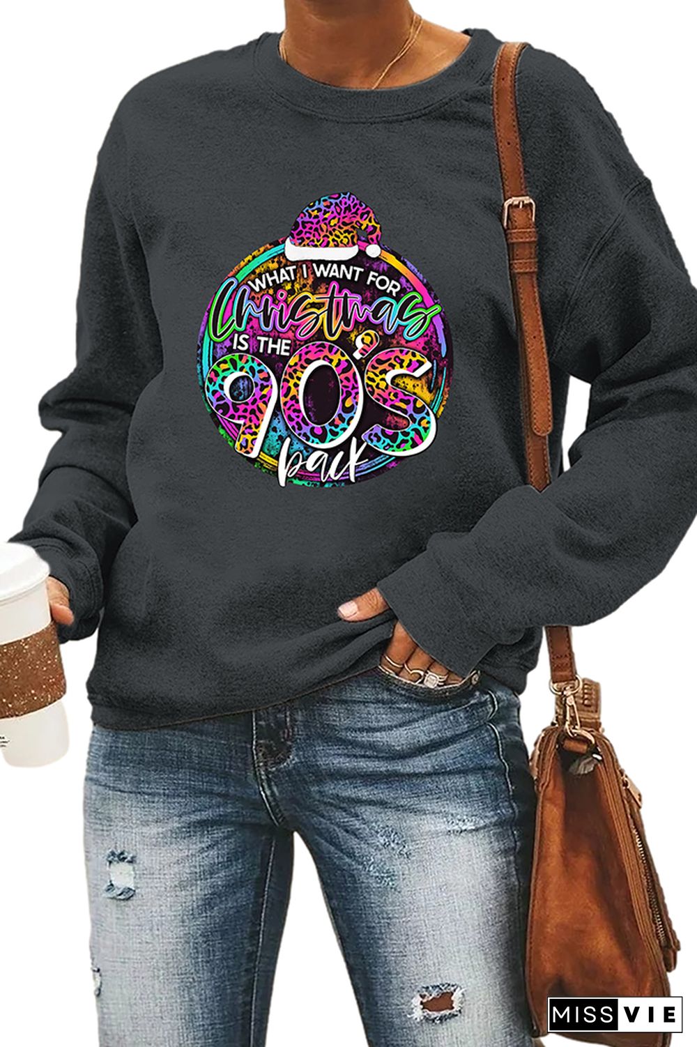 What I Want For Christmas Is The 90's Back Sweatshirt Wholesale