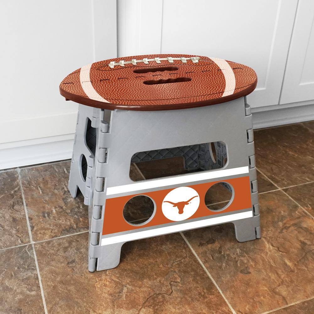 FANMATS NCAA University of Texas Plastic Folding Step Stool 24581