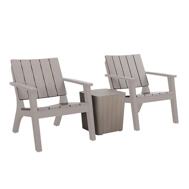 Dukap Enzo Patio Chair and End Table 3-piece Set