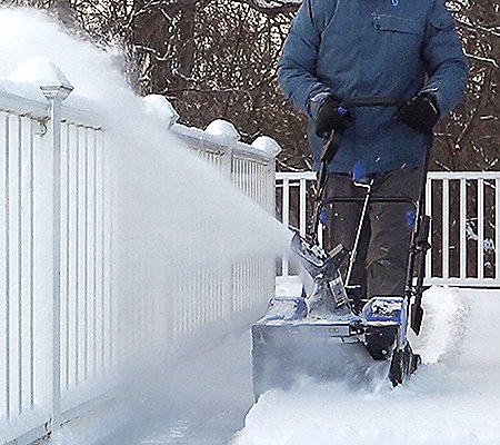 Snow Joe 48V Cordless 15 Snow Blower with (2)Ah Batteries