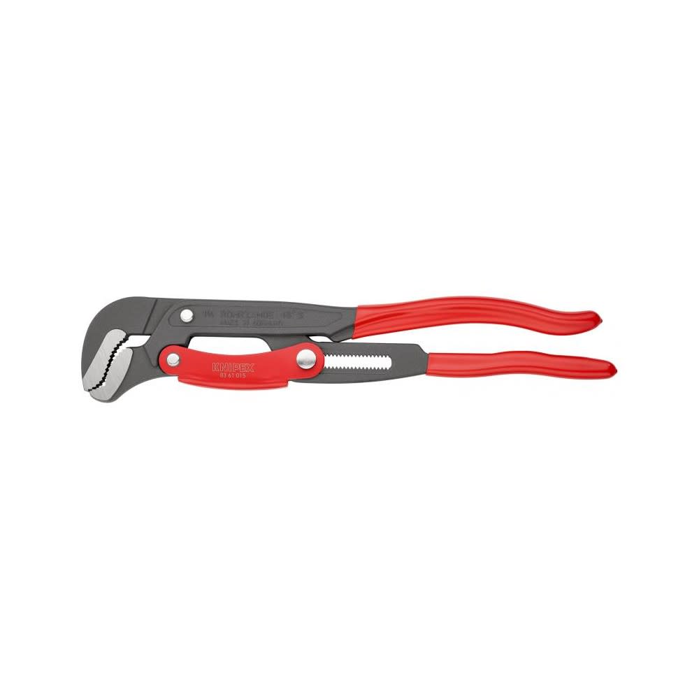 Knipex  Pipe Wrench S Type  Plastic Handle 420 mm Swedish Pattern ;