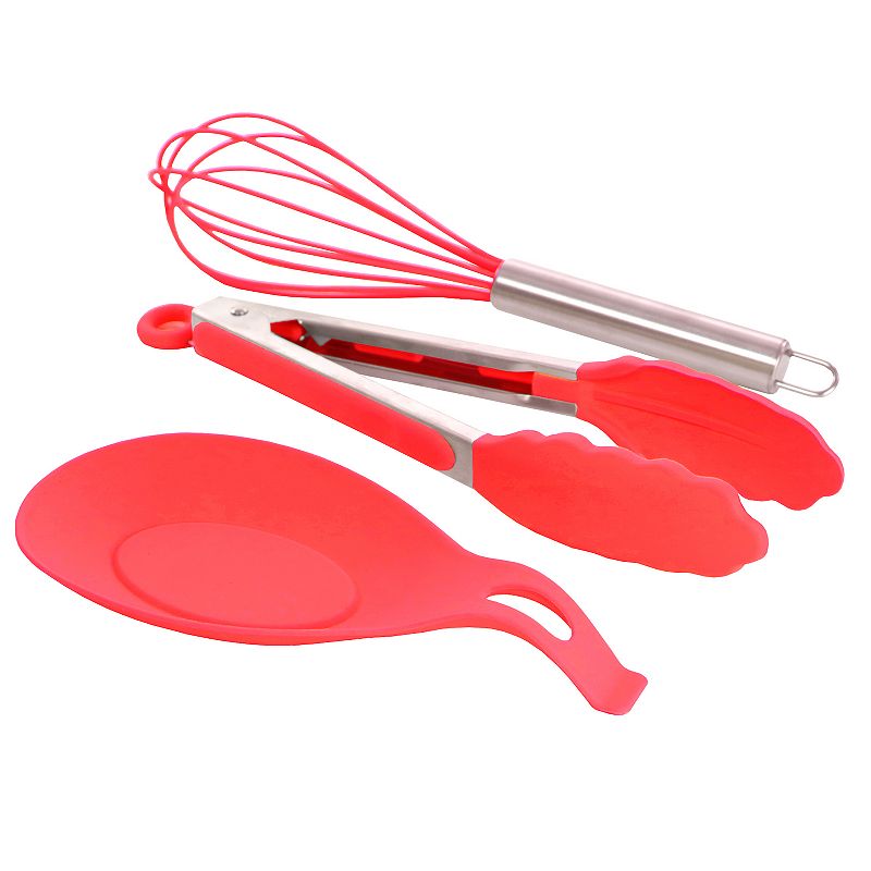 MegaChef Pro Silicone Cooking Utensils， Set of 12