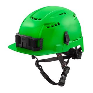 MW BOLT Green Type 2 Class C Front Brim Vented Safety Helmet (2-Pack) 48-73-1326X2