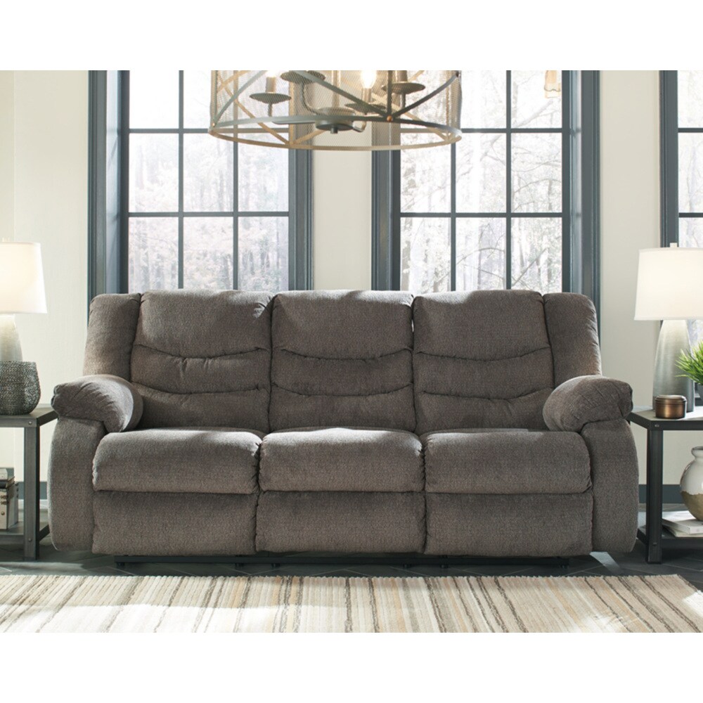 Tulen Contemporary Reclining Sofa Gray