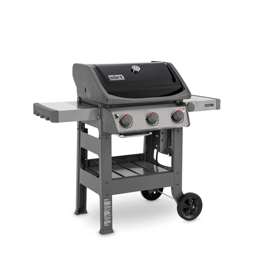 Spirit ll E-310 3 Burner Black Propane Gas Grill ;