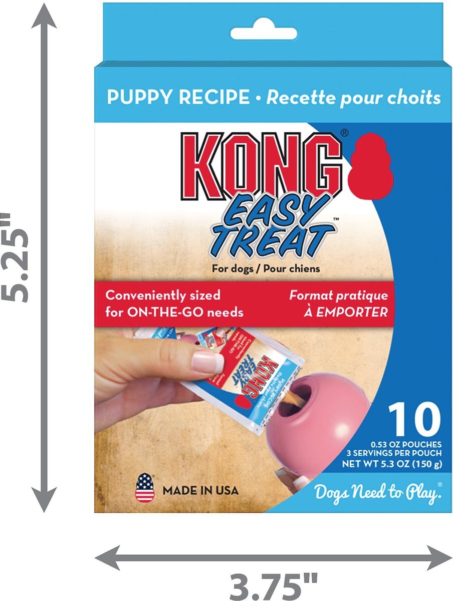 KONG Easy Treat Puppy Recipe To Go Treat