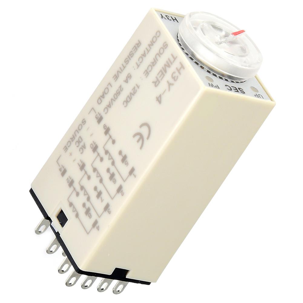 H3y-4 Time Relay Pointer Control Power On Delay Timer 14-pin 12vdc (60s)