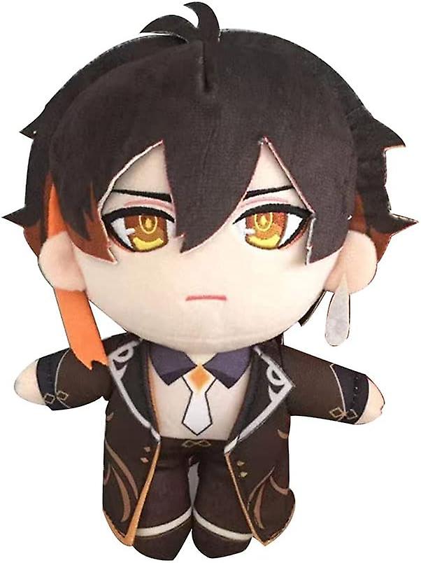 Genshin Impact Plush Plushie Toy Doll Collectible Gifts Giveaways For Genshin Game And Anime Fans(20cm7.8inch) (zhongli) Zhongli -