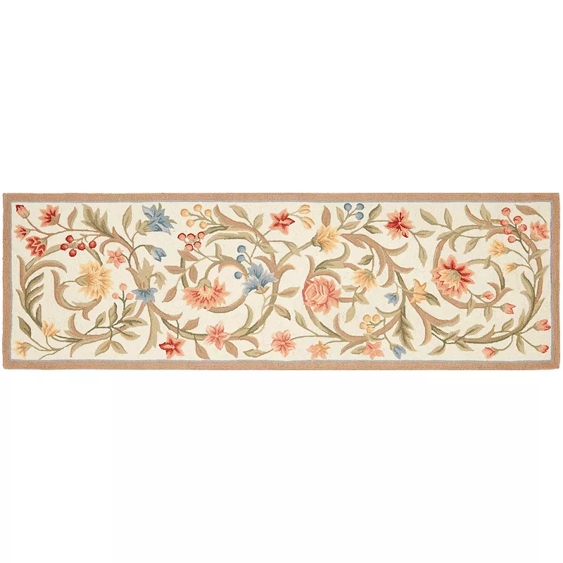 Safavieh Chelsea Floral Vine Hand Hooked Wool Rug